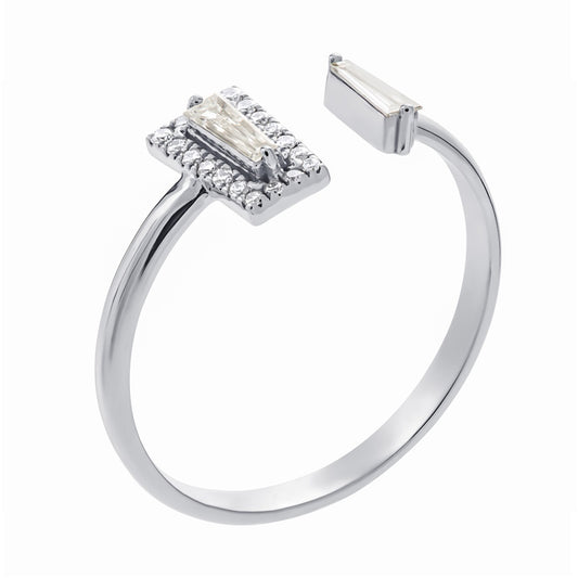 Baguette Open Ring