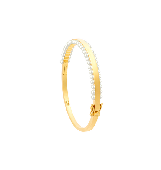 Hidden Treasures Half Bangle